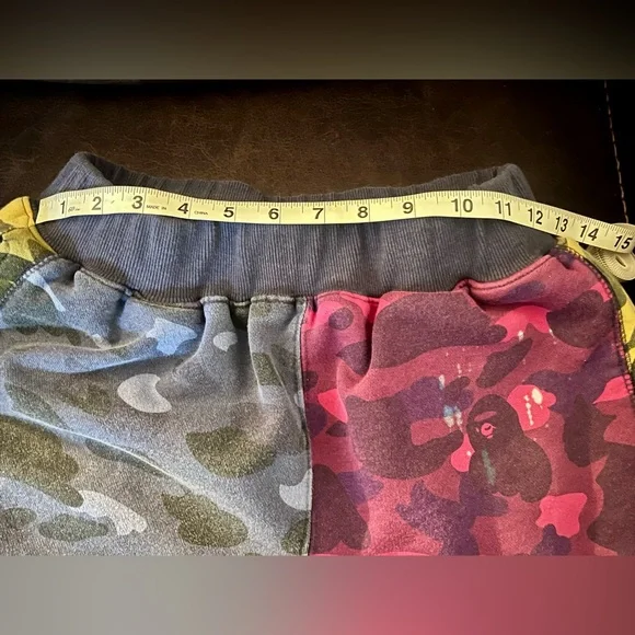 Traded* BAPE Camo Mix Pull on Joggers - The Bathing Ape - Picture 10 of 11